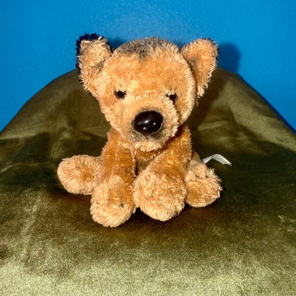 Yomiko Classics German Shepherd Puppy Plush 5” Tan Black Dog Stuffed Animal EUC - Picture 5 of 5